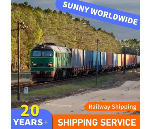 SWWLS Train Shipping Forwarder China to Poland Professional Freight Forwarder Agent Railway Freight