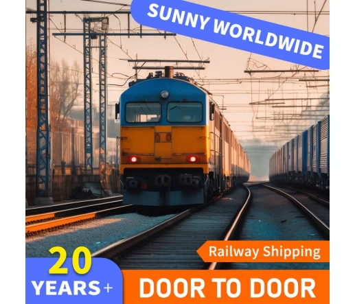 SWWLS Cheapest and Best Rail Freight Railway Shipping Freight Forwarder From China to Europe