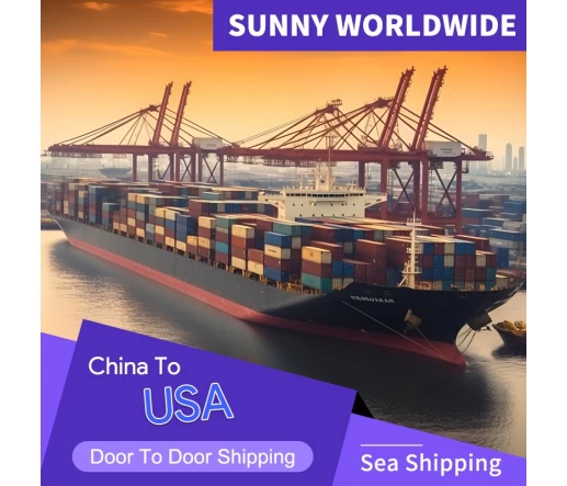 International Shipping Cheap Price and Efficient Ocean Shipping Services from China to USA