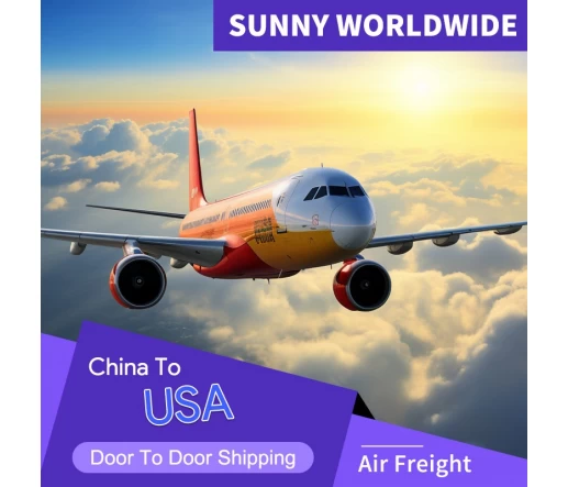 Air freight from China to the USA