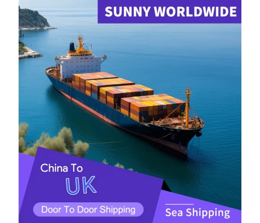 Freight forwarder shipping cost to UK door to door ocean shipping