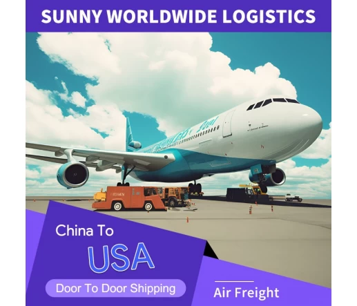 DDP Air Freight Services to USA for Christmas Trees and LED Lights