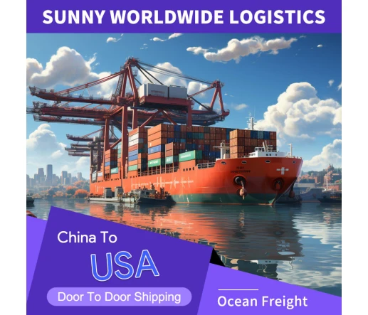 Solution logistique DDP de la Chine à Los Angeles aux États-Unis