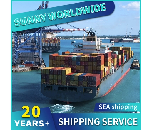 Société de logistique mondiale ensoleillée, service de transport maritime supérieur de la Chine vers les États-Unis FCL/LCL