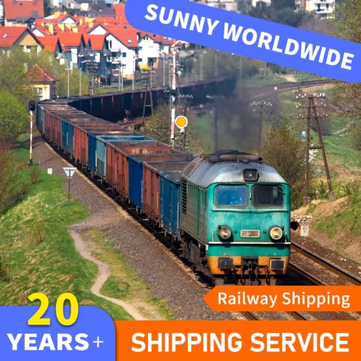 SWWLS Best International Shipping Agent with DDP DDU DAP Dropshipping Railway Freight to Dubai Cheap Shipping