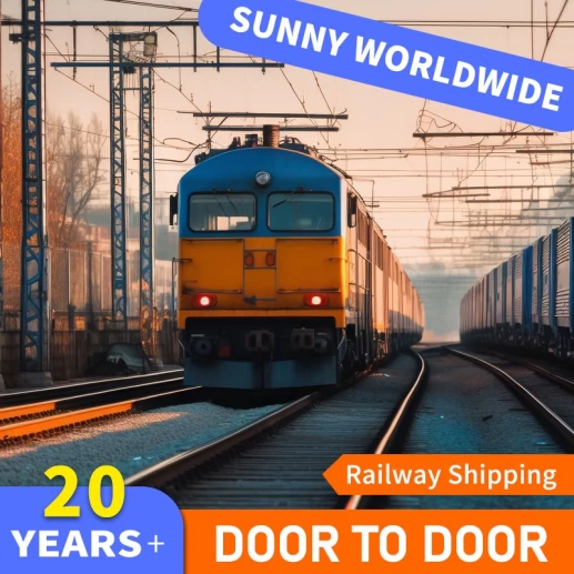 SWWLS Cheapest and Best Rail Freight Railway Shipping Freight Forwarder From China to Europe