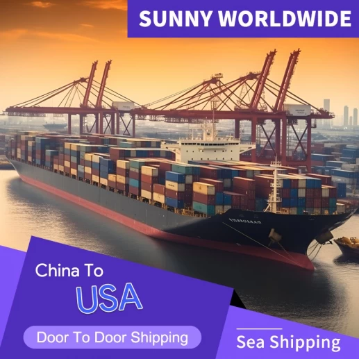 International Shipping Cheap Price and Efficient Ocean Shipping Services from China to USA