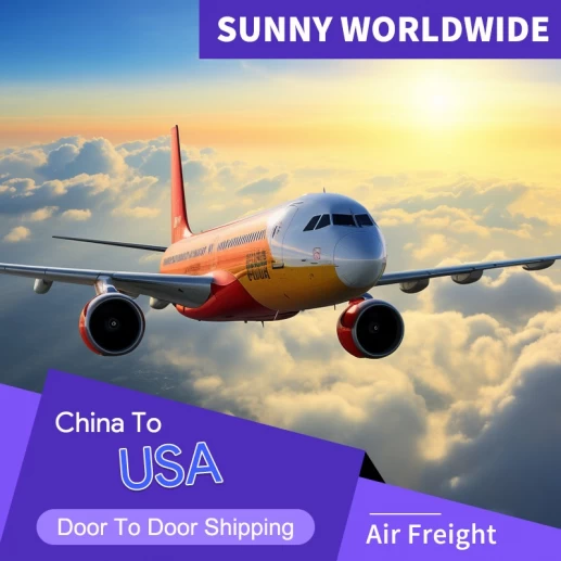 Air freight from China to the USA