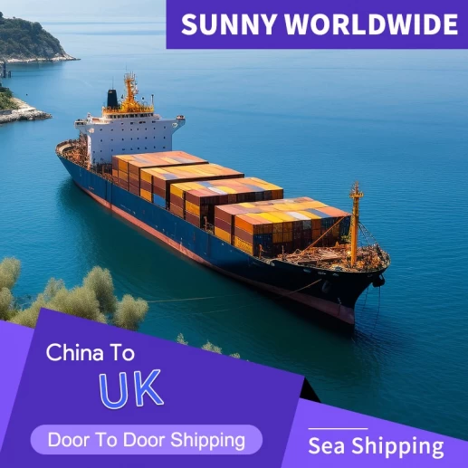 Freight forwarder shipping cost to UK door to door ocean shipping