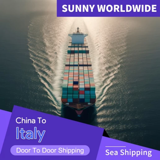 SWWLS Professional Cheapest Sea Shipping Freight Forwarder Agent from China to Italy CIF FOB