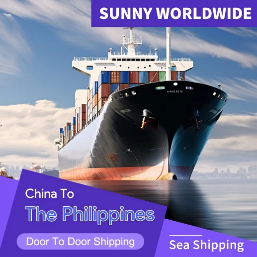 SWWLS LCL Ocean Freight from China to The Philippines Shipping Container 20ft 40ft Fast Sea Freight