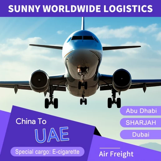 Air freight from China to the UAE