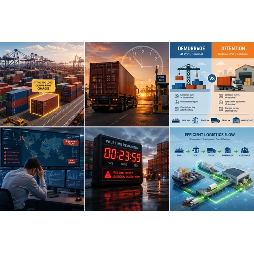 Liege- und Haltegebühren erklärt: 2026 Vollständiger Leitfaden zur Vermeidung kostspieliger Containergebühren