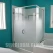 Китай 10 мм градиентное стекло двери душевой комнаты, 10 мм градиентное стекло двери ванной комнаты, 10 мм градиентное стекло душевой кабины производителя