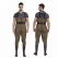China CW004 Outdoor water proof fishing wader men nylon PVC chest wader for work manufacturer