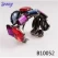 China twist simple design american colorful diamond studded bangles fabricante