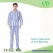China Hospital Cotton Patient Suits Blue and White Stripe manufacturer