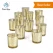 China CD005 New Hot Hoge kwaliteit Grote capaciteit Hoge witte glazen decoratieve kaarsenhouder voor banketten fabrikant