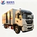 China Dongfeng brand medium model 10Tons box trucks diesel van cargo vehicle supplier manufacturer