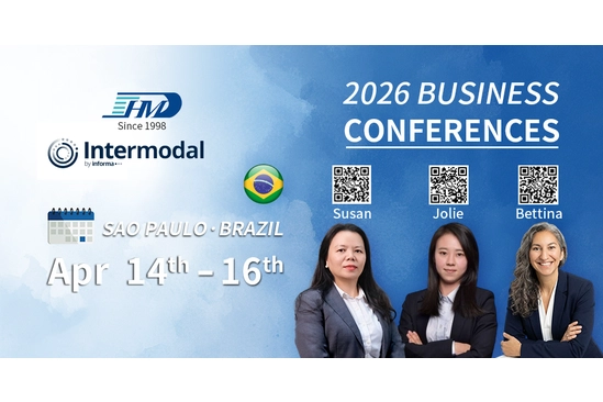 中国 Sunny Worldwide Logistics 前往巴西参加 2026 年南美洲多式联运 货运代理