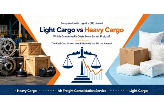 China Light Cargo vs Heavy Cargo: Which One Actually Costs More for Air Freight? Freight Forwarder
