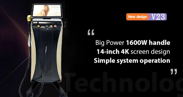 China Professional high Power 1600W diode laser hair removal machine 755nm 808nm 1064nm diode laser hair removal manufacturer