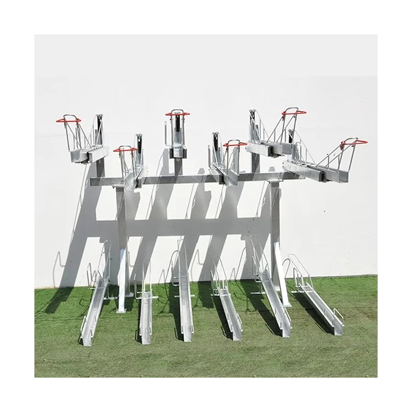 China Two Tier Bike Rack Storage for Outside manufacturer