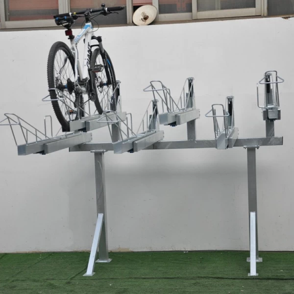 China Garagen-Fahrrad-Aufbewahrungsregale vertikal im Freien Hersteller