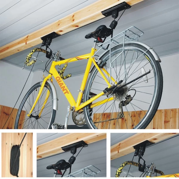 Κίνα Σχάρα αποθήκευσης ποδηλάτων γκαράζ στην οροφή κατασκευαστής