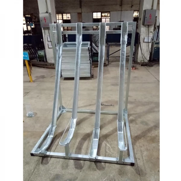 China galvanized semi bicycle rack can OEM manufacturer