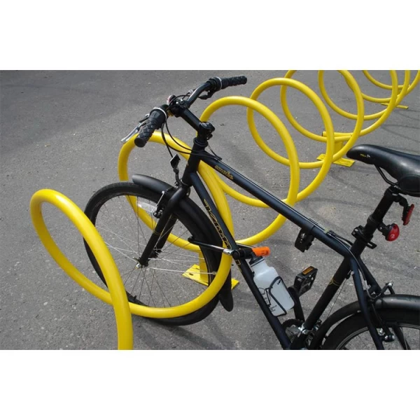 China Spiral Bike Rack China Bicycle Parking Stand Factory manufacturer