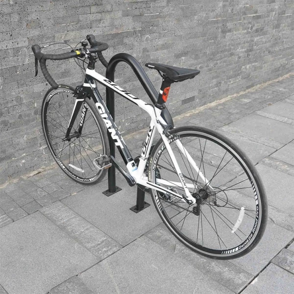 China Suzhou Bike Stand Swerve Single Bicycle Rack manufacturer