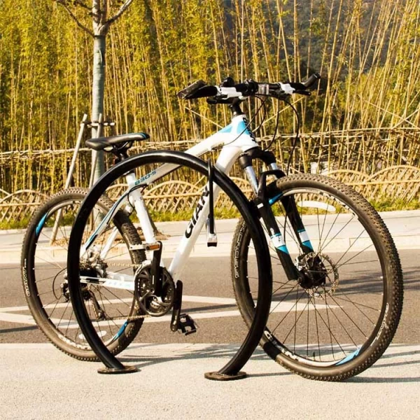 China China manufacture orion bike rack hoop bicycle parking racks manufacturer