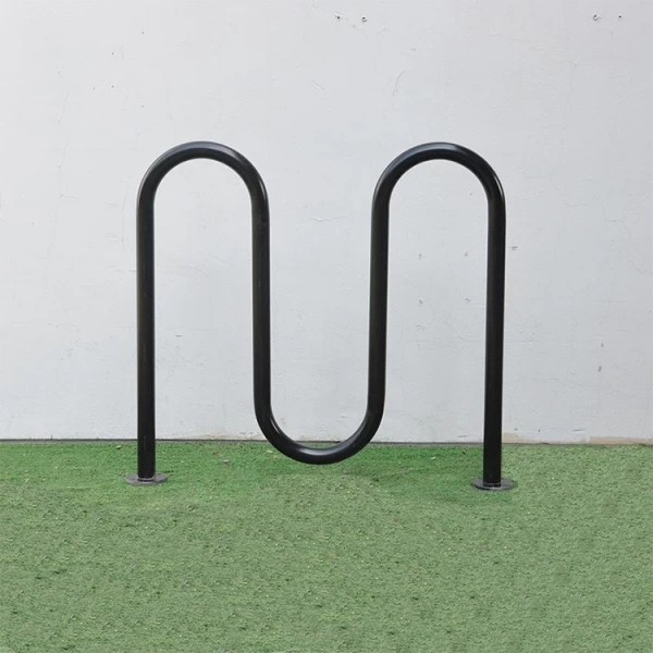 China Wave Steel Outdoor Bike Rack Stand manufacturer
