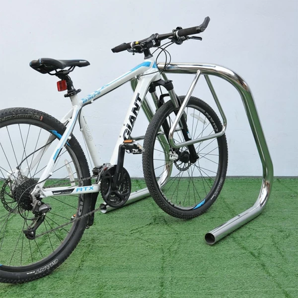 China Stainless Steel Campus Bike Rack Supplier manufacturer