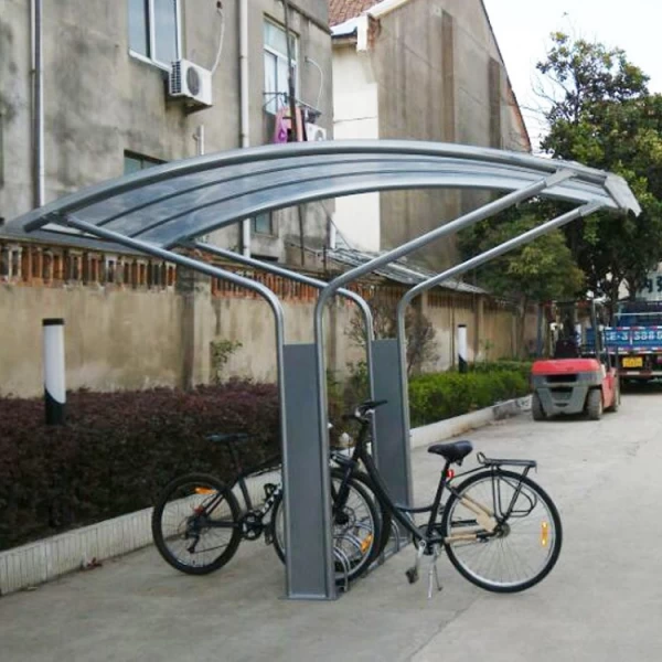 China Abrigos multifuncionais para estacionamento de bicicletas ao ar livre fabricante