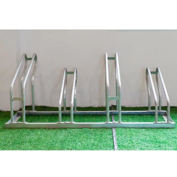 China Custom Wave Vertical Bike Display Parking Rack Floor Mounted Stand manufacturer