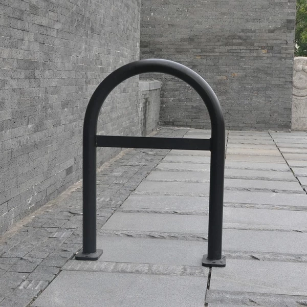 中国 U型公共户外自行车架自行车停车架 制造商