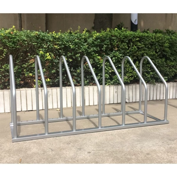 China U Type Stainless Steel Customized Size Commercial Rail Bike Rack manufacturer