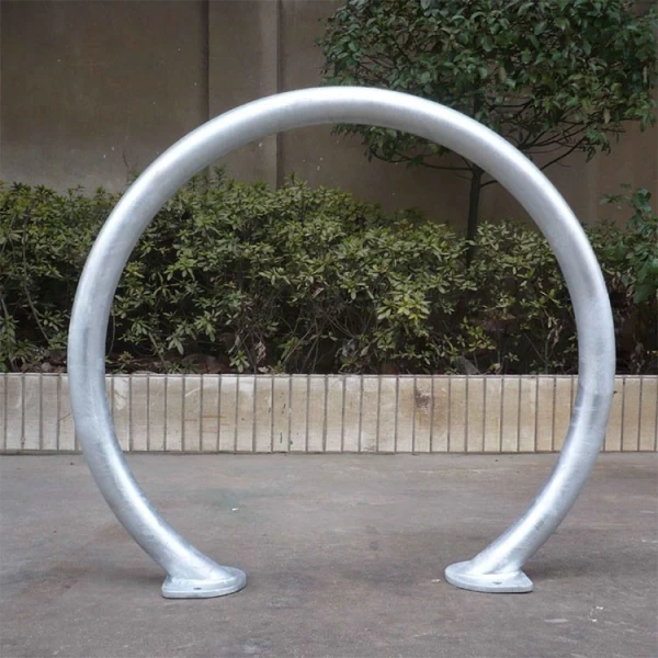 porcelana Portabicicletas circular resistente y duradero para exteriores fabricante