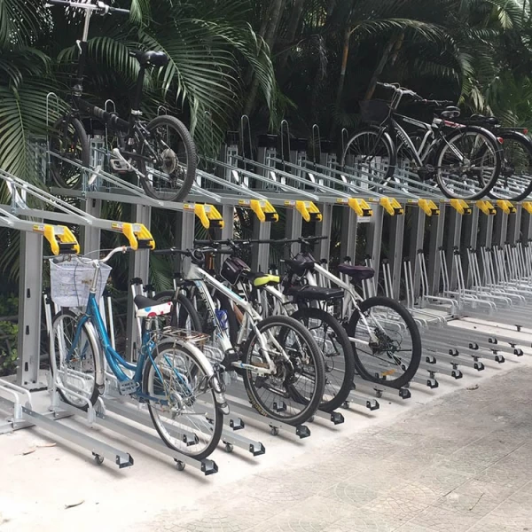 Κίνα Αυτοματοποιημένη σχάρα ποδηλάτων για πάρκινγκ κατασκευαστής