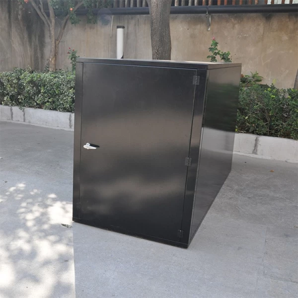 China Metal Bike Garage Storage Cabinet Garage Furniture Lockers Box manufacturer