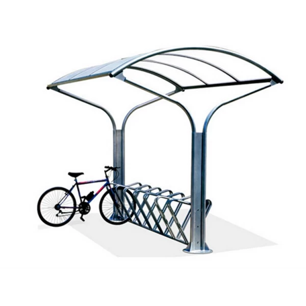 Китай Садовый металлический гараж для велосипеда, навес для автомобиля на открытом воздухе с арочной крышей производителя