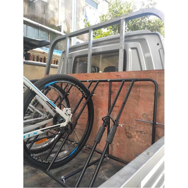 China Steel Pick up Truck Bed Bicycle Bike Carrying Delivery Parking Rack Pickup manufacturer