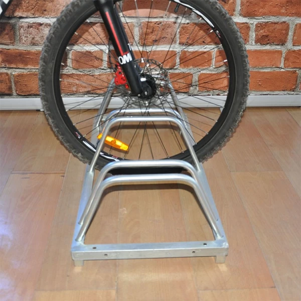 porcelana Soporte para bicicletas de doblez de tubo de acero personalizado para aparcamiento de coches fabricante