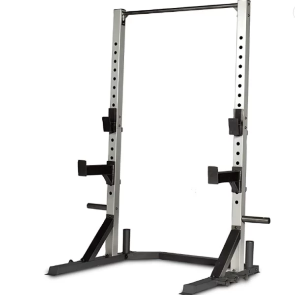 China Wholesale Deluxe Power Rack Adjustable Squat Rack Weight and Bar Holder for Home/Gym Fitness Equipment manufacturer