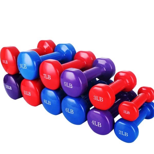 China Cheap wholesale fitness dumbbell vinyl women dumbbell manufacturer