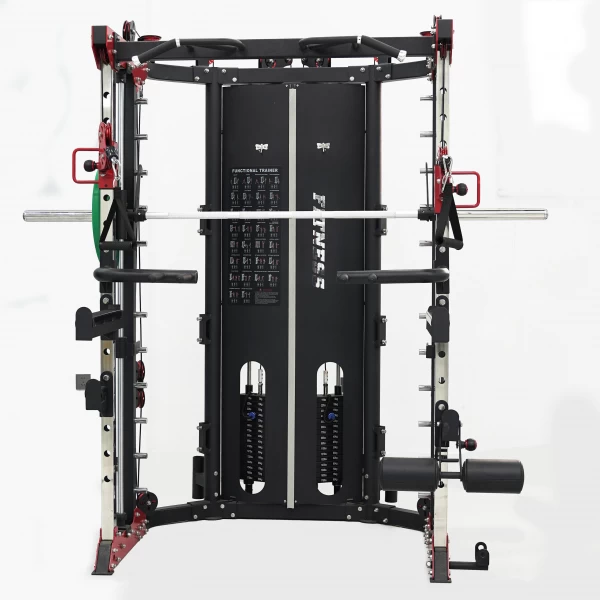 China Commercial multifunctional fitness equipment smith rack manufacturer