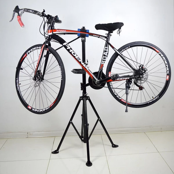 China Alloy Bike Repair Stand Bike Rack Holder Storage Repair Station manufacturer
