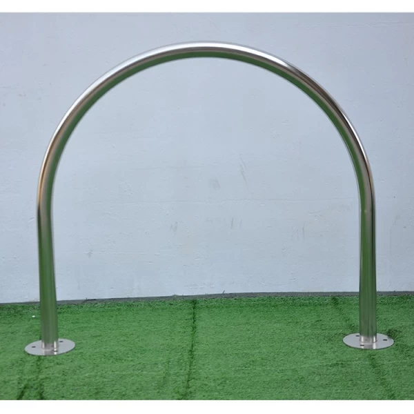 China Architectural Inverted U Loop Rack Circular Bike Rack Detail manufacturer